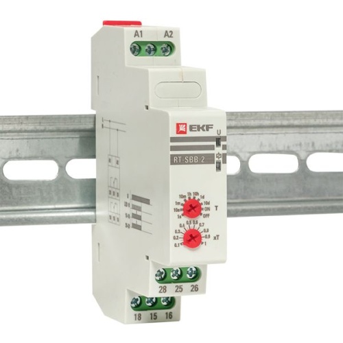 Реле времени RT-SBB-2 (импульс при включении) PROxima | код rt-sbb-2 | EKF фото 4