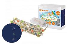 Гирлянда светодиодная Роса50 50LED, 5м, многоцветная, 2xCR2032 , TDM | код SQ0361-0060 | TDM