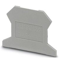 Концевая крышка D-UK 2,5 | код 3001022 | PHOENIX CONTACT