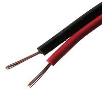 Акустический кабель RUICHI, 2x0.16 мм, CU+CCA, красно-чёрный | код 79464 | Ruichi