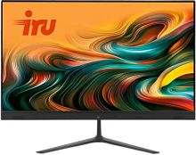 Моноблок IRU P233 23.8 Full HD i3 1005G1 (1.2) 16Gb SSD256Gb CR Windows 11 Professional GbitEth WiFi BT 120W Cam черный 1920x1080 | код 1971918 | IRU