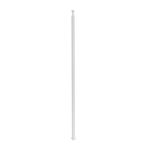 Snap-On колонна алюминиевая с крышкой из пластика 1 секция 4,02 метра, с возможностью увеличения высоты колонны до 5,3 метра,  цвет белый | код 653013 |  Legrand