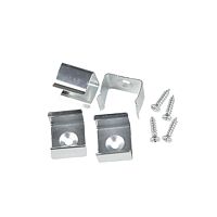 Набор аксессуаров UFE-N10 SILVER B POLYBAG для алюм. профиля заглушки 4шт пластик серебр. Uniel UL-00000630