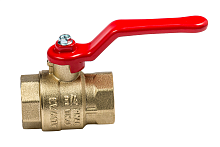 Кран шаровой 11Б27п1 Ду15 А31 ВН рычаг PN40 | код БАЗ.А31.0.15.PN40 | БАЗ