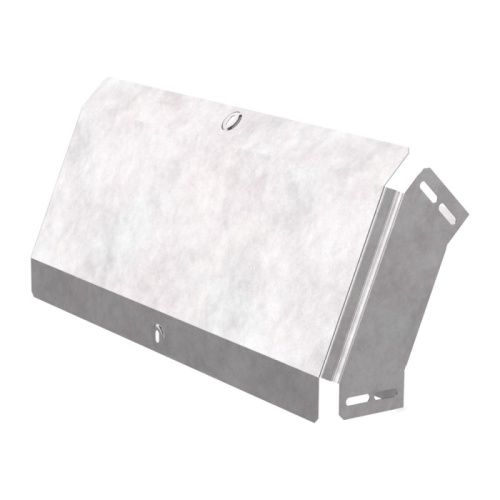 Угол вертикальный внешний 45 градусов с крышкой Стандарт 500х80 Промрукав | код PR16.0578 | ПРОМРУКАВ