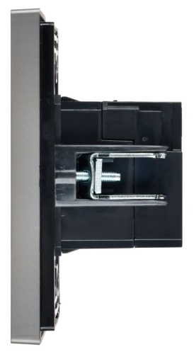 FORTE&PIANO Розетка USB A+C 18Вт FP551 сталь IEK | код FP-U22-018-K46 | IEK фото 5 FORTE&PIANO Розетка USB A+C 18Вт FP551 сталь IEK | код FP-U22-018-K46 | IEK фото 5