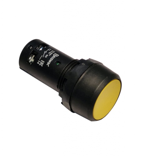Выключатель Briswik КМЕ 1111м желтый 1но+1нз Цилиндр-моноблок IP40 | код XB7NA85.BR | Briswik