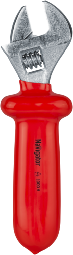 Ключ разводной 93 418 NHT-Krad01-150 раскрытие до 19мм NAVIGATOR 93418