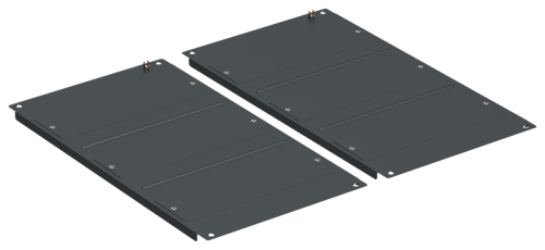 ITK LINEA S Панель основ. шкафа 750х1070мм чер. | код LS-BP05-750-1070 | ITK by IEK