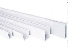 Кабельный канал магистральный с крышкой 40x60мм, серый цвет, 1 м | код NS-CWD4060G | CETINKAYA PANO