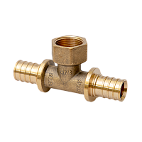 Тройник аксиальный 20x1/2'x20 ВР | код SF.642.050405 | MVI