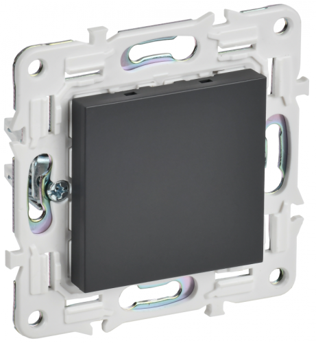 SKANDY Заглушка с суппортом SK-C01T титан IEK | код SK-PL10-K48 | IEK