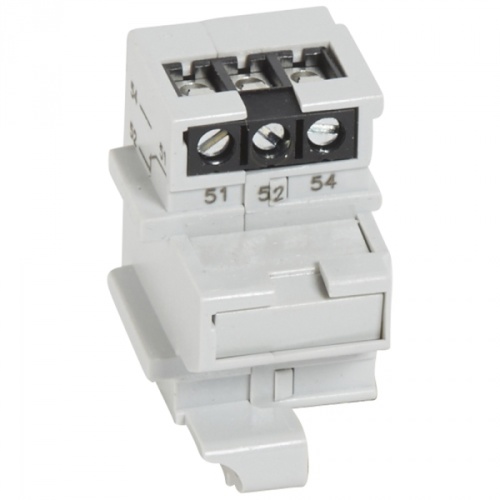 Блок вспомогательных контактов - 1 переключающий сигнальный контакт - для DRX 125 и 250 | код. 027141 |  Legrand 