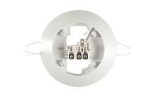 Базовое основание W2.03 (в упаковке). Для монтажа на подвесной потолок. Содержит 3 винтовых контактадля монтажа двухпроводного экранированного кабеля и оплетки. | Rubezh