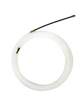 Нейлоновая кабельная протяжка НКП диаметр 3мм длина 5м с наконечниками (белая) TDM | код SQ0590-0001 | TDM