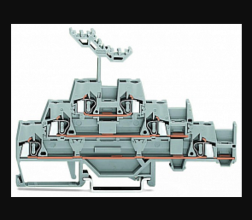 Клемма 3-уровневая проходная | код 280-550 | WAGO