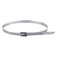 Хомут из нержавеющей стали AISI 304 4,6х300 (упак. 50шт) | код. 27406 | DKC