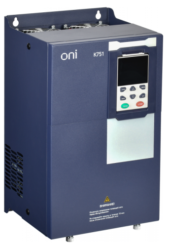 Преобразователь частоты K751 380В 3Ф 18-22кВт 37-45А ONI Запросите проектную скидку | код K751-33-1822TM | ONI
