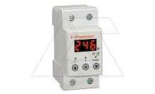 Реле контроля напряжения RD-MVL/63, 1NO+N, 63A, 220VAC, Umin(140_210V)/Umax(220_280V), 0.1_0.5s/5_600s, LED-дисплей, 2M | код RD-MVL/63 | RELETEK