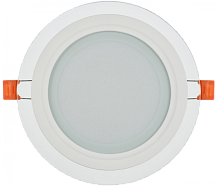 Светильник LED ДВО 1621 со стекл. круг 12Вт 4000К IP20 IEK | код LDVO0-1621-12-4000-K01 | IEK