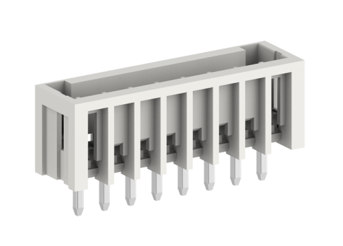 435211 Вилки на плату MCS вертик.,шаг 3.5мм, 11 конт., бел., шт | код 435211 | SUPU