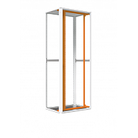 Рама для установки 19 оборудования 46U ВРУ-pro 2200х800хХХХ RAL9004 ESB | код esb4730 | ELECTRIC STEEL BOX