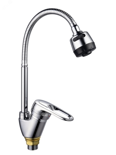 Смеситель для кухни TSARSBERG TSB-722-1208 гибкий излив тип См-МОЦБА | код TSB-722-1208 | TSARSBERG