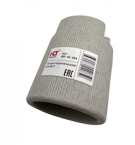Патрон керамический E40 HLT | код 085-04-004 | HLT Патрон керамический E40 HLT | код 085-04-004 | HLT