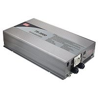 Источник питания DC-AC, 3000Вт, Рмакс=6000Вт(0,6 сек), Uвх=48(42…60)В DC, Uвых=110В АС (ещё 100, 115, 120), f=60(50) Гц, КНИ<3%, изоляция 3000В AC, в кожухе 466.8x283.5x100мм, вес 12,9кг, 0…+40С, клеммы на выходе, тип АКБ свинцово-кислотный | код TS