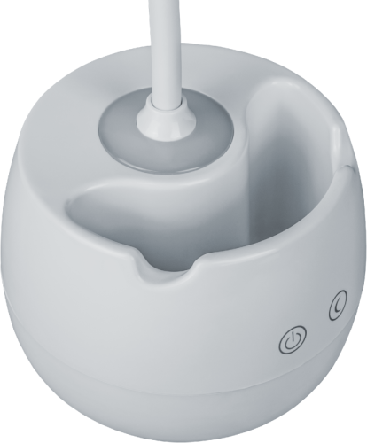 Светильник светодиодный 93 158 NDF-D032-4W-4K-WH-LED 4Вт 4000К 300лм настольный сенсор USB с подставкой для канц. на основании бел. | Код. 93158 | Navigator фото 2