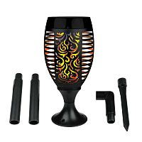 Светодиодный Светильник садовый USL-S-183/PM490 SMALL TORCH на солнечной батарее Фонарь IP44 Свет эффект пламени | код UL-00004281 | Uniel