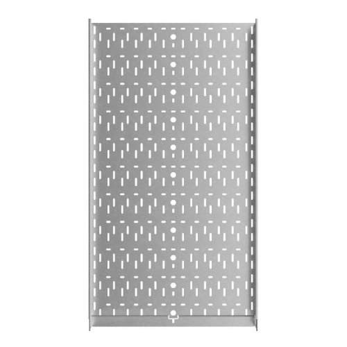 Лоток листовой перфорированный 600х100 L3000 сталь 1.5мм "БЫСТРЫЙ МОНТАЖ ПЛЮС" LPplus100-600-1.5-3000 оцинк. КМ PL0289 фото 2