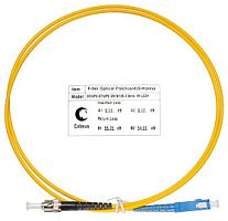Cabeus FOP(s)-9-SC-ST-20m Шнур оптический simplex SC-ST 9/125 sm 20м LSZH | код 8382c | Cabeus