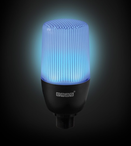 Сигнальная колонна с многоцветным (5 цветов) модулем и зуммером, 24V AC/DC, крепление на винт M22, IF5M024ZM05 | код IF5M024ZM05 | EMAS