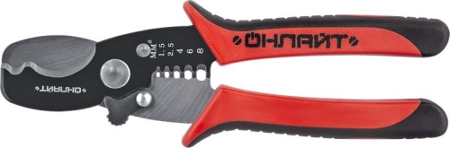 Ножницы 82 968 OHT-Nk02-2v1 (резка и снятие изоляции) | Код. 82968 | ОНЛАЙТ