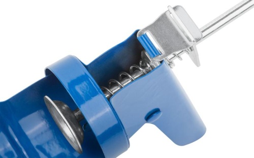 Пистолет для герметика 225мм полукорпусной гладкий шток FIT 14209 фото 6