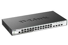 Коммутатор управляемый L2 24 порта 100/1000 Мб/с, 4хSFP+ | код DGS-1210-28XS/ME/B2A | D-Link