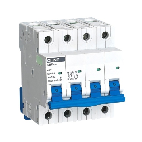 Авт. выкл. NBP-63R 4P 32A 15кА 8In соответствует стандарту ROHS | код 352408 | CHINT