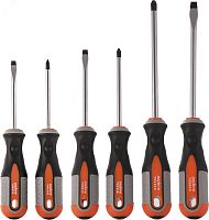 Набор отверток стержневых ROUND GRIP, 6 предметов | код 975006 | Ombra