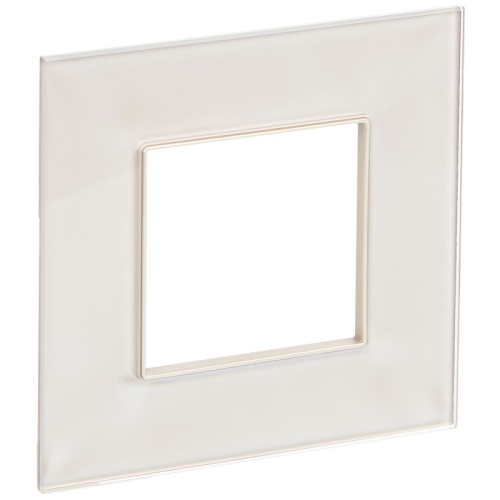 SKANDY Рамка 1-мест. SK-F21Sh стекло шамп. IEK | код SK-M12-G-K37 | IEK