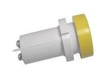 Лампа светодиодная СКЛ-14Б-Ж-2-75-П плоский излучатель 75В 50Гц/пост. диаметр посадочного отверстия 22мм УХЛ2.1 желт. Реле и Автоматика A8021-79688837