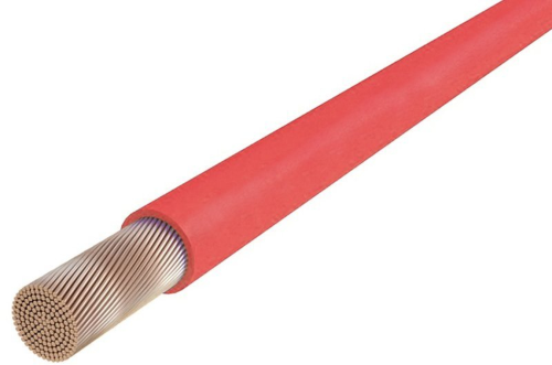 Провод силовой ПуГВ 1х35 красный ТРТС | код БП-00012585 | ЭлПром