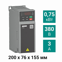 Преобразователь частоты векторный ПЧВ3-К75-В | код 131646 | ОВЕН