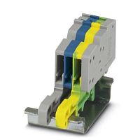 Соединитель COMBI PPC 1,5/S-NS/3 (1GY/1BU/1GNYE) | код 3062126 | PHOENIX CONTACT