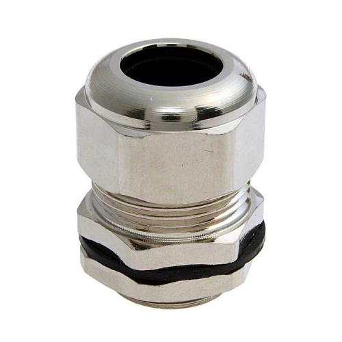 Кабельный ввод ZTM-ELECTRO MBA20-13, никелированная латунь | код 106187 | ZTM-ELECTRO