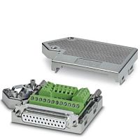 Шинный штекер D-SUB SUBCON 25/F-SH | код 2761619 | PHOENIX CONTACT