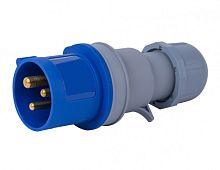 Вилка перен. 2Р+РЕ 32А 220В IP44 ВП-103 | код 26101DEK | DEKraft