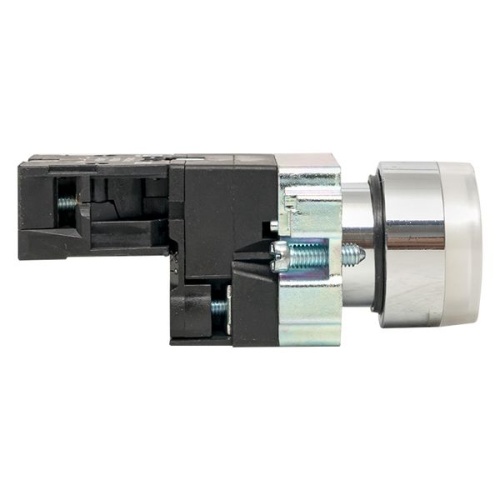 Кнопка BA21 с подстветкой 24В белая NO PROxima | код xb2-bw21-24 | EKF фото 4