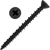 Саморез для ГВЛ 3,9х45 черный (30шт) | код 112708 | Tech-KREP