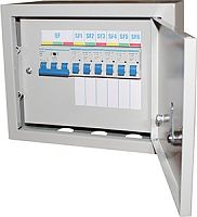 Щиток осветительный навесной ОЩВ-6 УХЛ4, 100/16А, IP54 (ЭТ) | код ET004200 | Электротехник